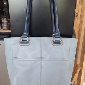Tignanello tote blue